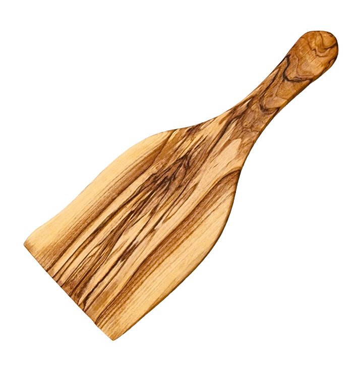 Olive Wood Utensil Spatula & Fork Salad Servers (2 Pieces set)
