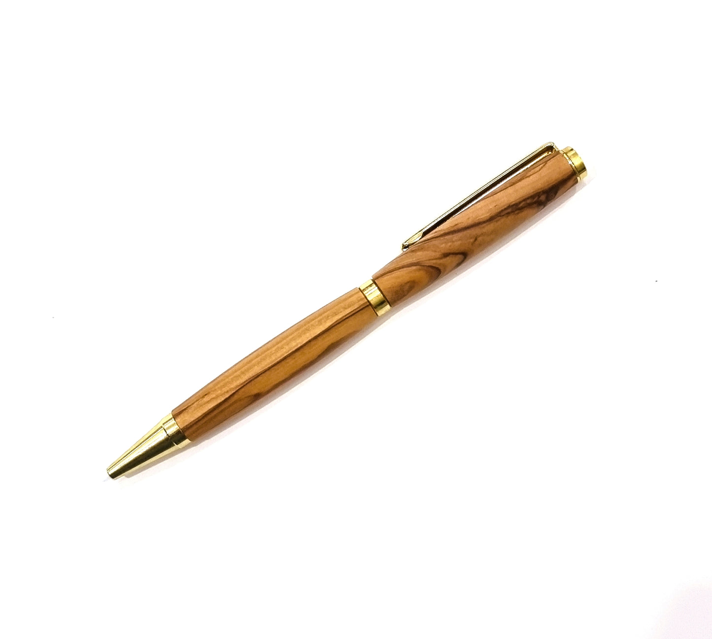 Back View Of Handcrafted Ballpoint Pen From Jerusalem.