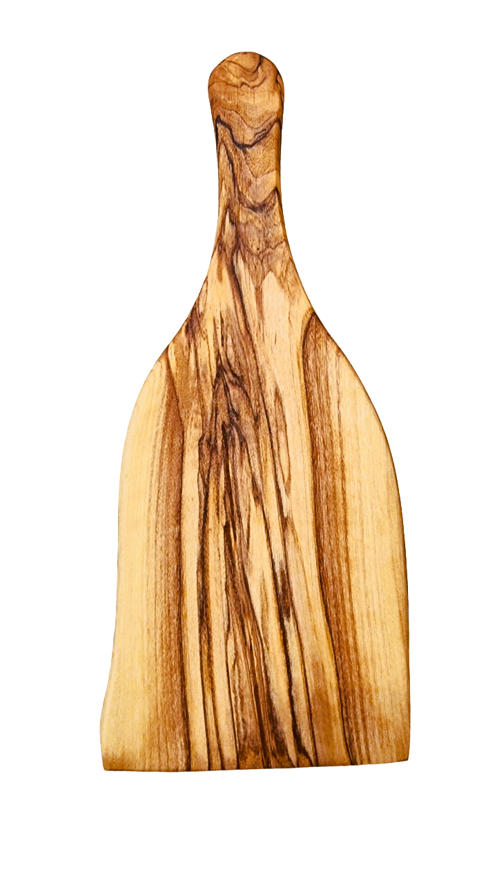 Olive Wood Utensil Spatula & Fork Salad Servers (2 Pieces set)